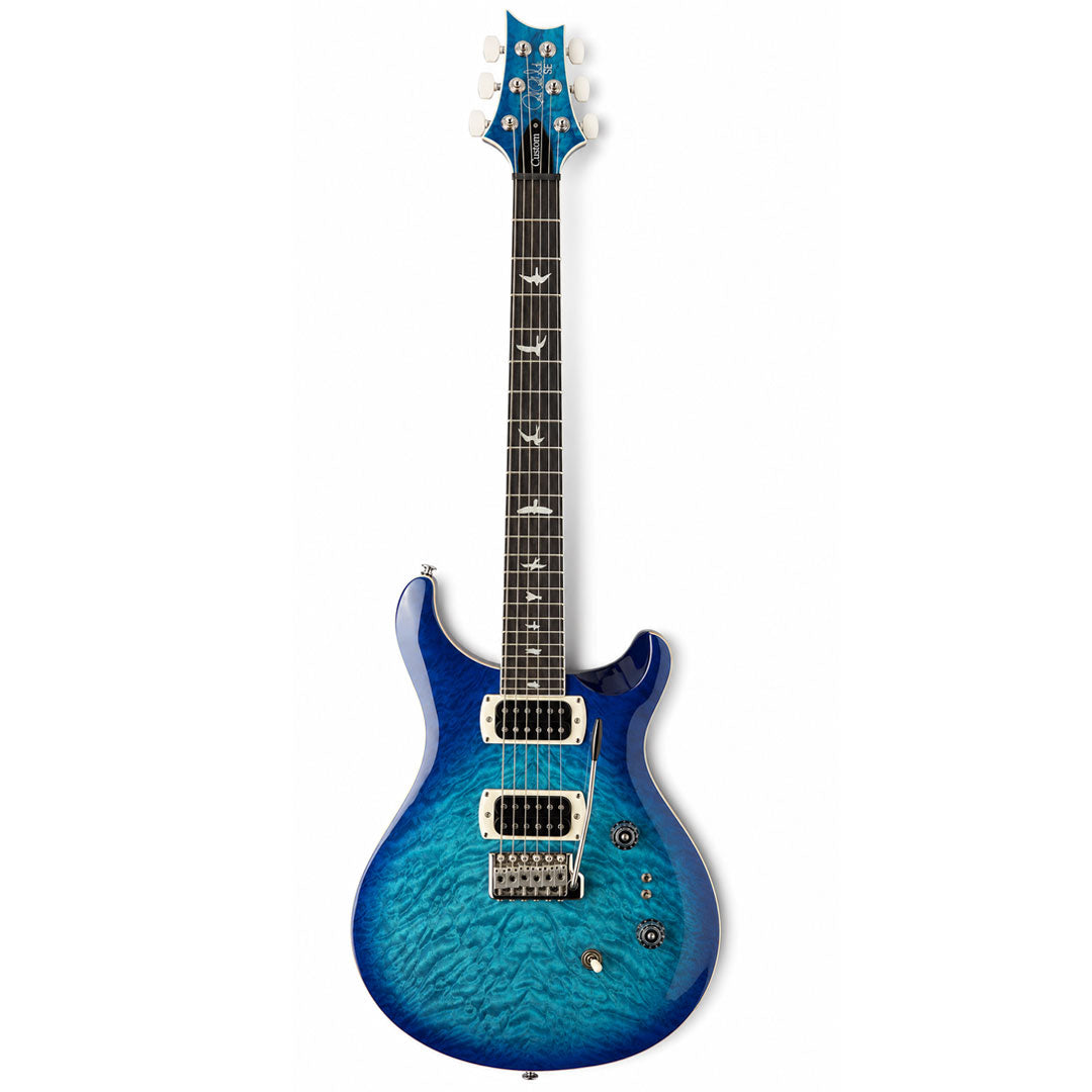PRS SE Custom 24-08 Quilt Electric Guitar C84QQEIN1-LB With Gigbag - Lake Blue
