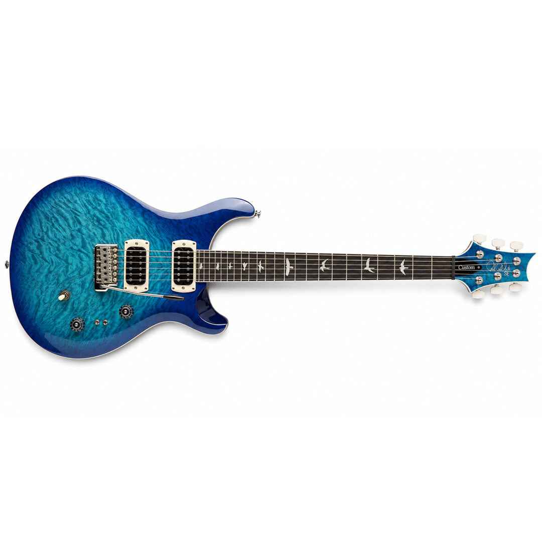 PRS SE Custom 24-08 Quilt Electric Guitar C84QQEIN1-LB With Gigbag - Lake Blue