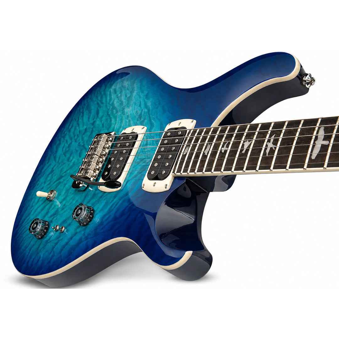 PRS SE Custom 24-08 Quilt Electric Guitar C84QQEIN1-LB With Gigbag - Lake Blue