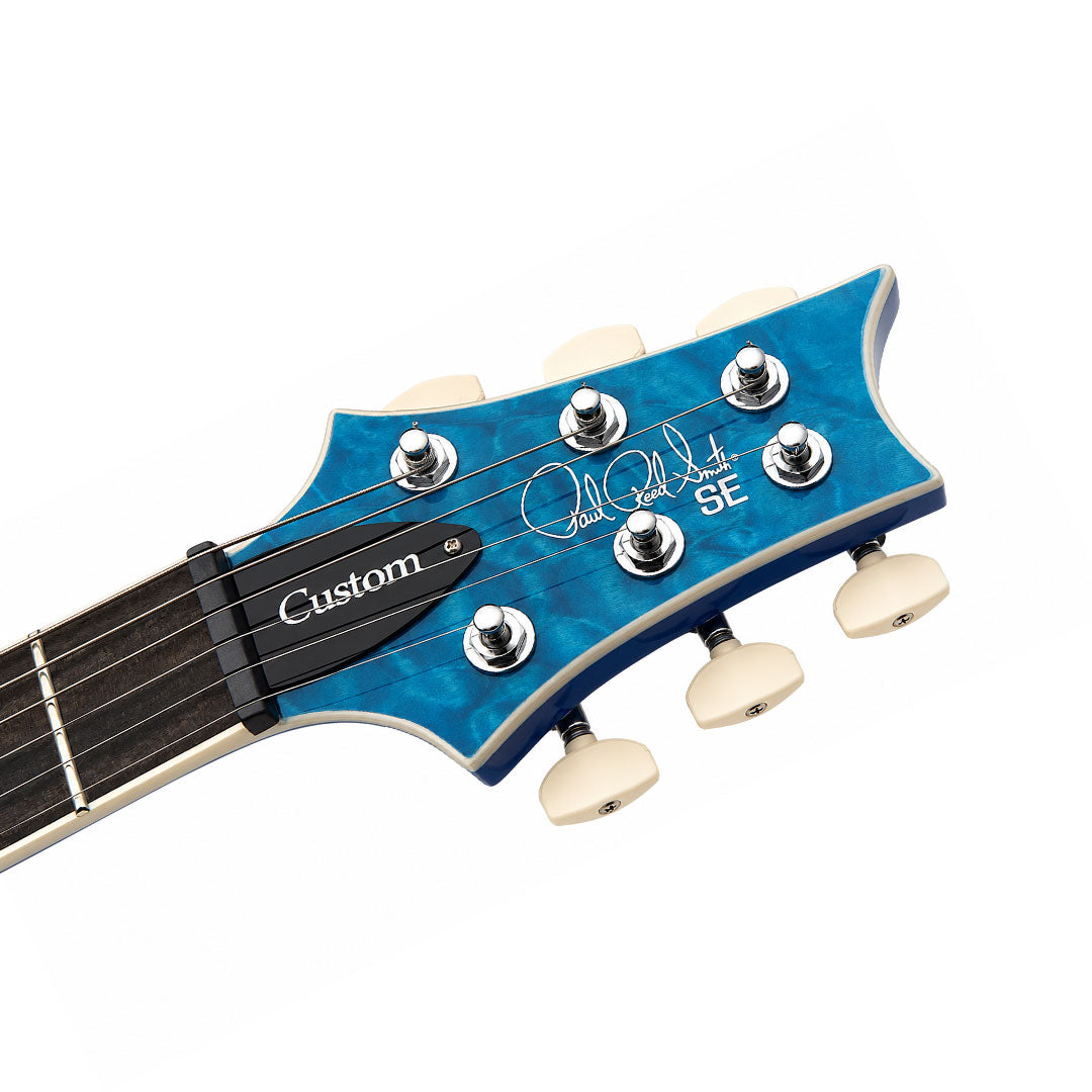 PRS SE Custom 24-08 Quilt Electric Guitar C84QQEIN1-LB With Gigbag - Lake Blue