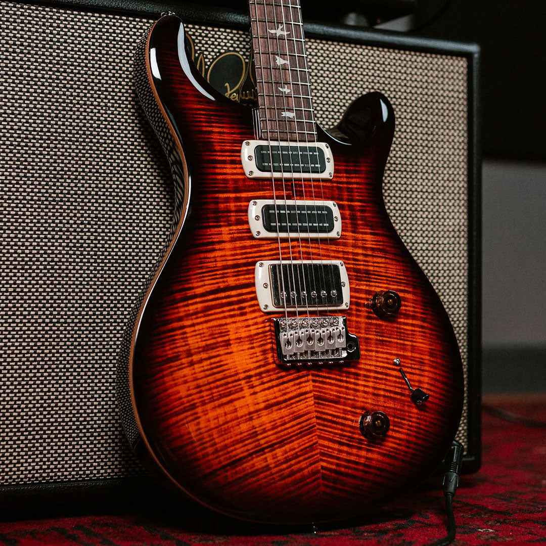 PRS SE Studio UD2FIXRN1 Electric Guitar 116002 with Gigbag - Orange Tiger Smokeburst