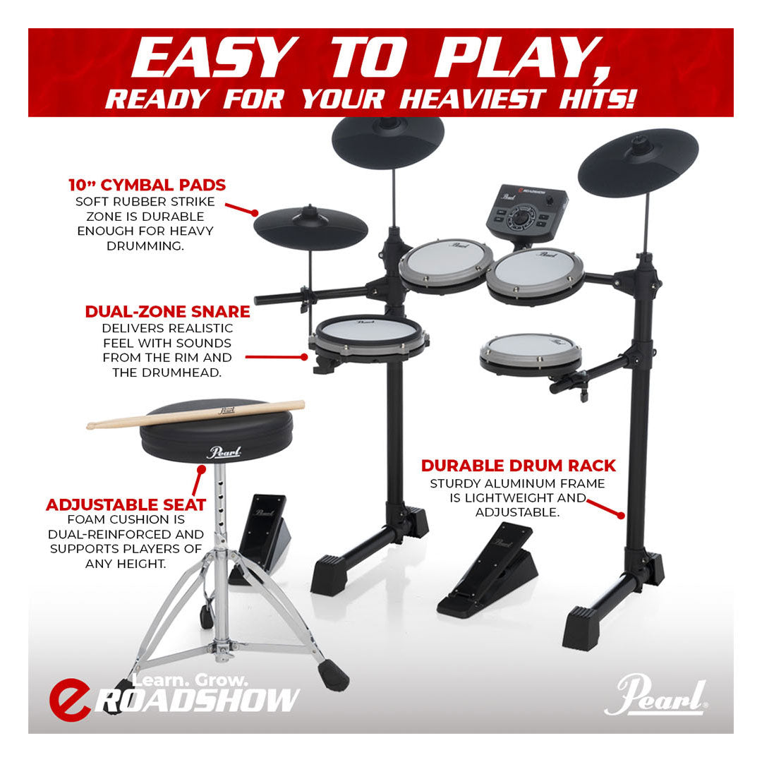 Pearl E Roadshow ERS1000IN Electronic Drum Kit