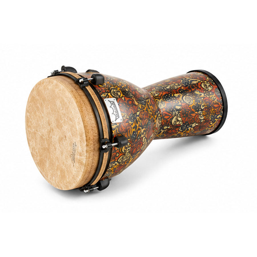 Remo DJ-0012-LM Multi Mask 12 Inch Djembe Designer Series Key Tuned