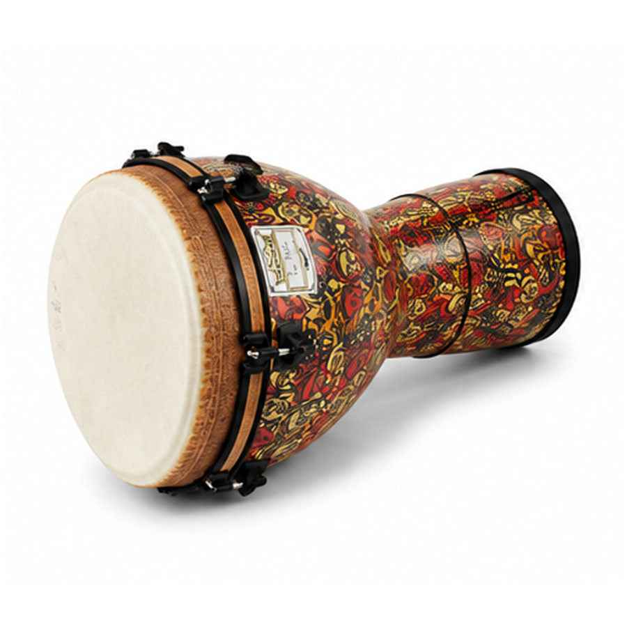 Remo DJ-0014-LM Multi Mask 14" Djembe Designer Series Key-Tuned