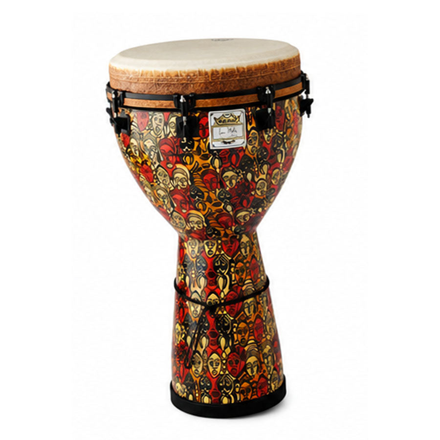 Remo DJ-0014-LM Multi Mask 14" Djembe Designer Series Key-Tuned