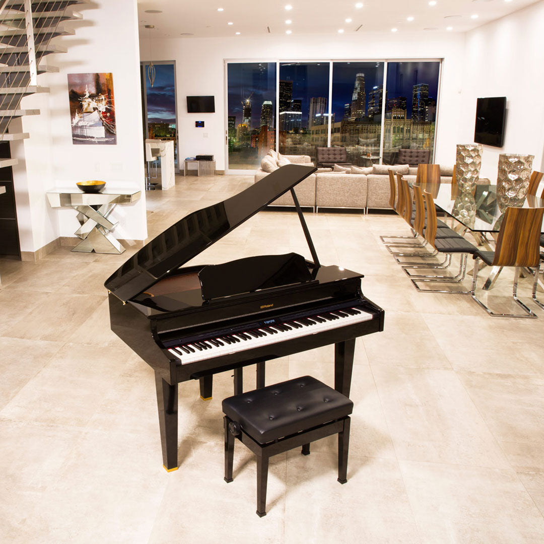 Roland GP607 PE Digital Grand Piano - Polished Ebony