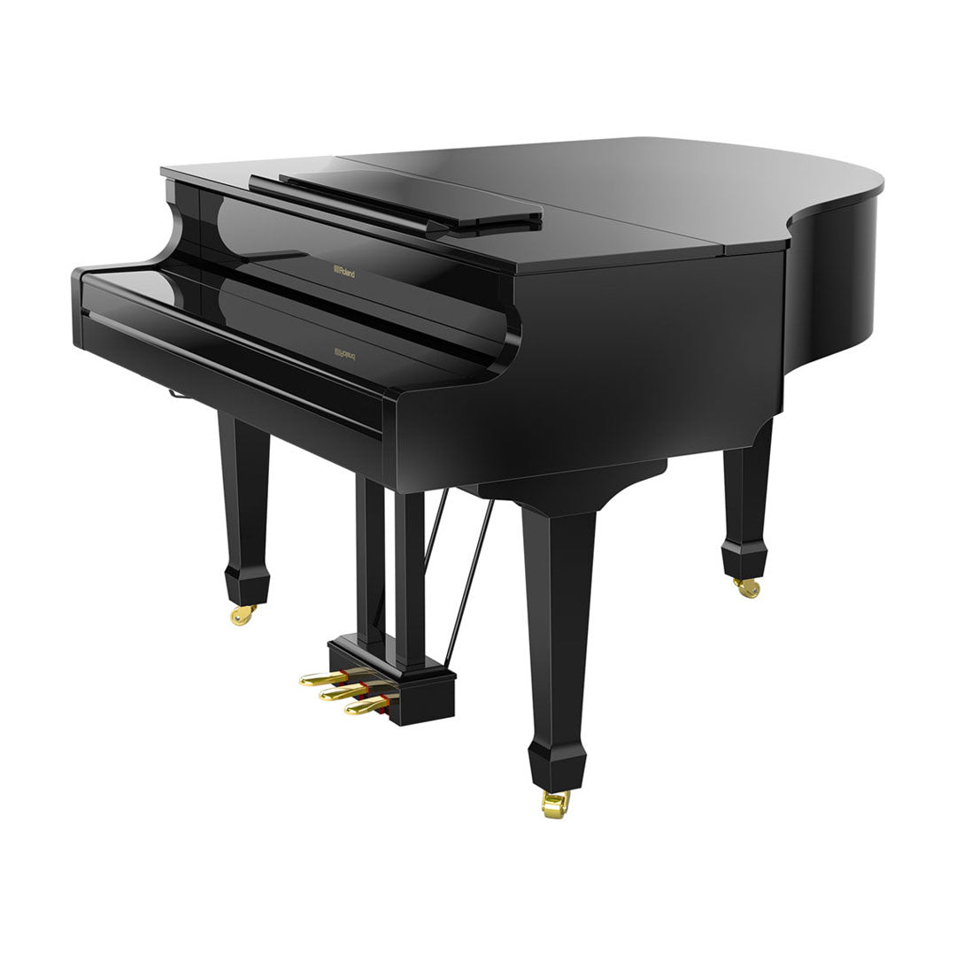 Roland GP609 Digital Grand Piano - Polished Ebony