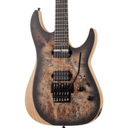 Schecter Reaper-6 FR S SCB Electric Guitar - Satin Charcoal Burst 1506