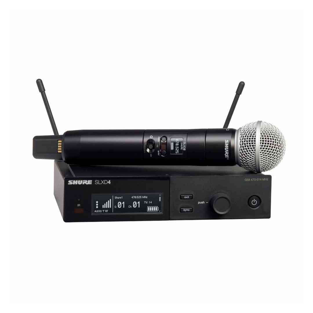 Shure SLXD24/SM58 Digital Wireless Handheld Microphone System