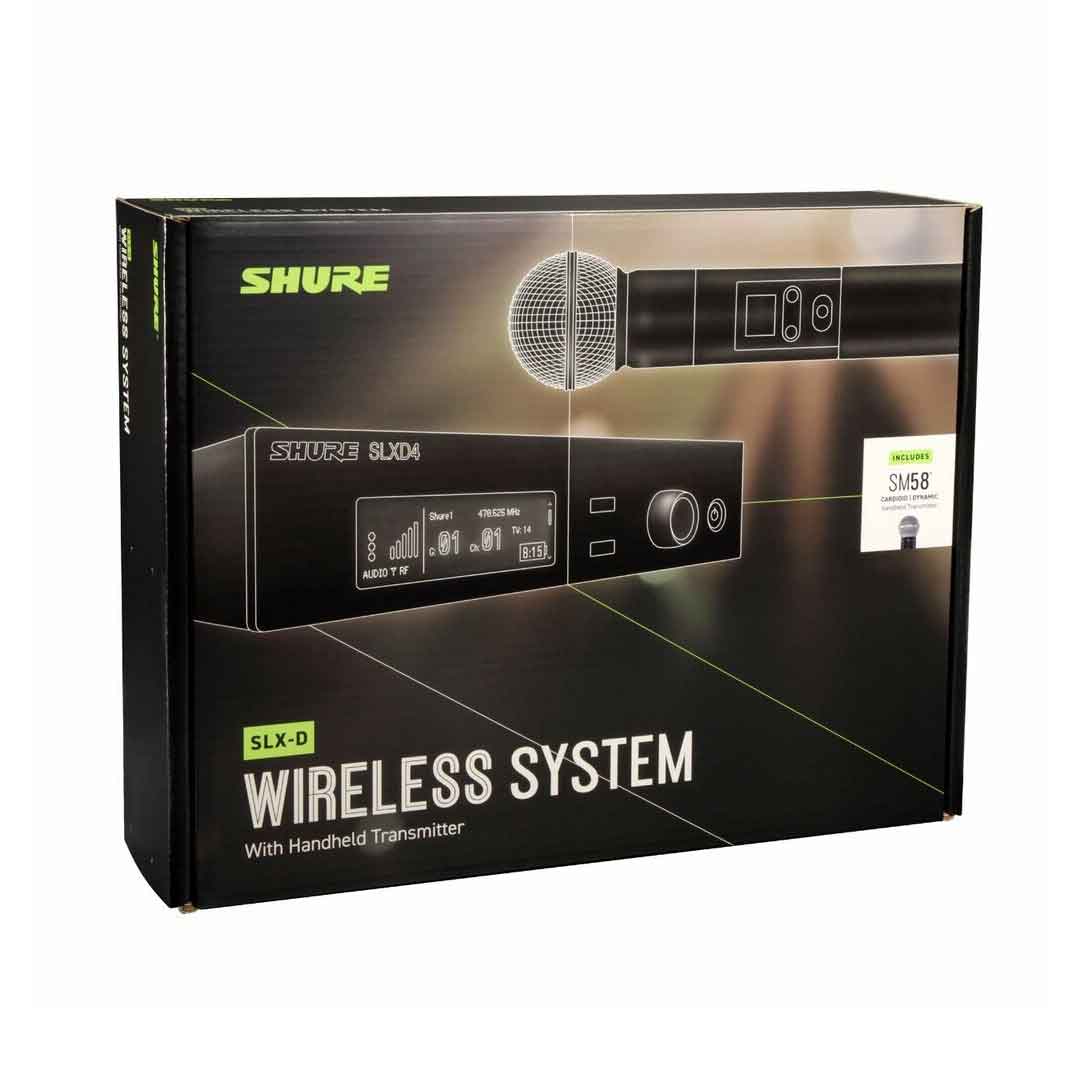 Shure SLXD24/SM58 Digital Wireless Handheld Microphone System