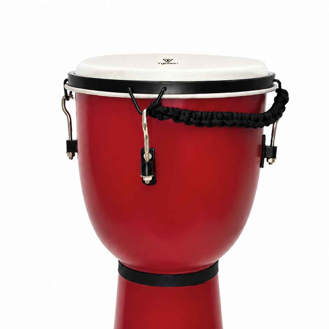 Tycoon Percussion TFJ-10 Star Glass Key Tuned Djembe - Wine