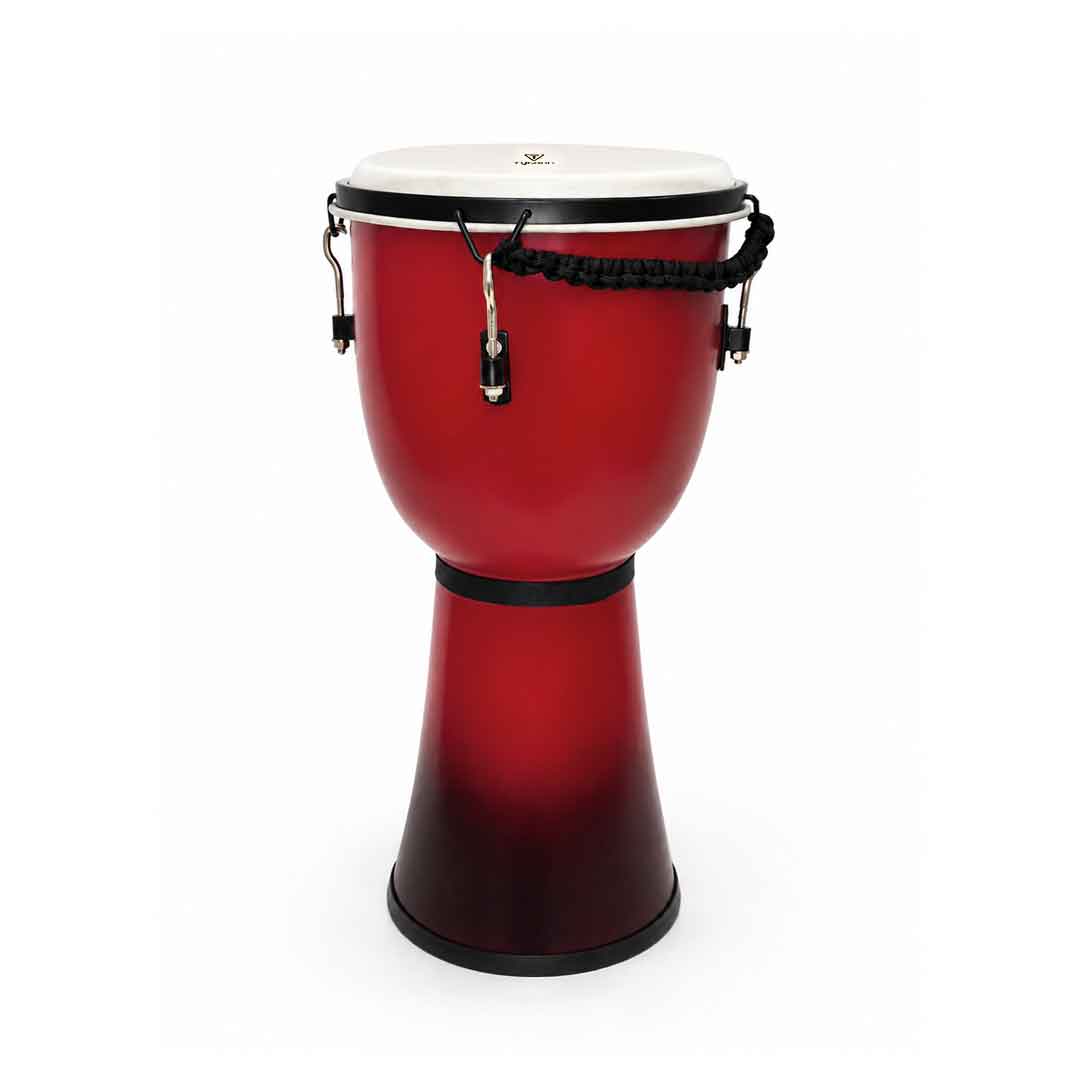 Tycoon Percussion TFJ-10 Star Glass Key Tuned Djembe - Wine