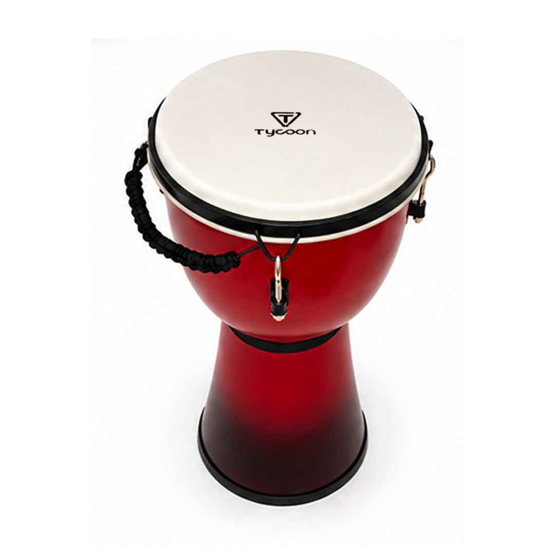 Tycoon Percussion TFJ-10 Star Glass Key Tuned Djembe - Wine