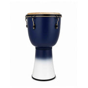 Tycoon Percussion TFJ-12 BW Star Glass Key Tuned Djembe - Blue White