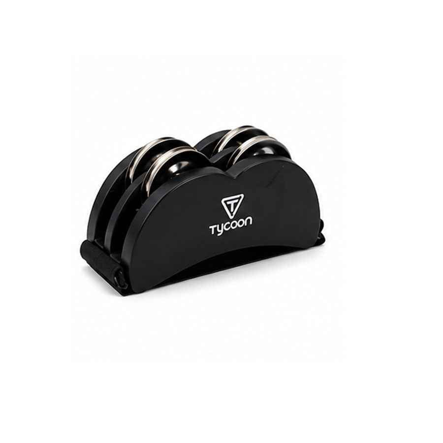 Tycoon TFTB-BS Foot Tambourine With Bright Steel Jingles