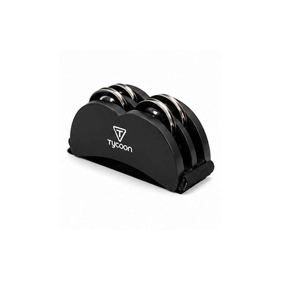 Tycoon TFTB-BS Foot Tambourine With Bright Steel Jingles