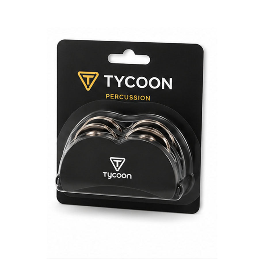 Tycoon TFTB-BS Foot Tambourine With Bright Steel Jingles