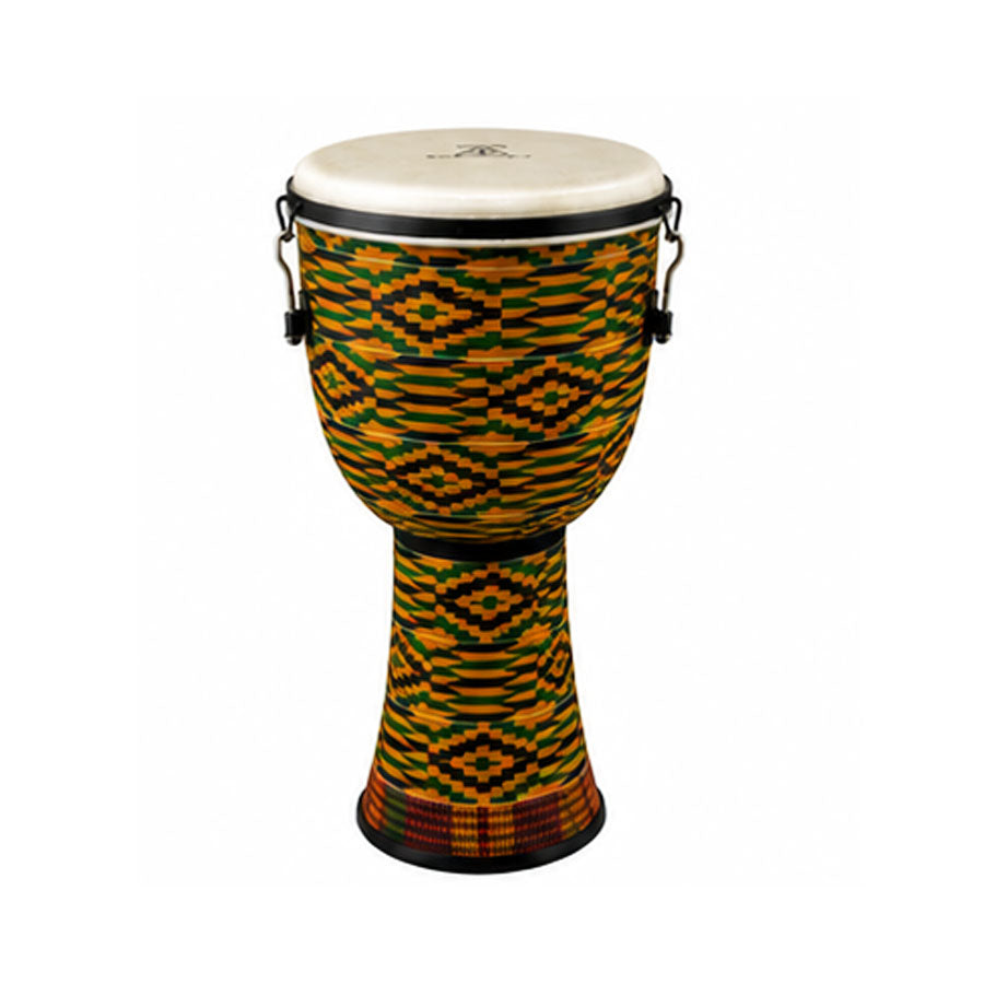 Tycoon Percussion TFJ-10K Star Glass Key Tuned Djembe - Kente Finish