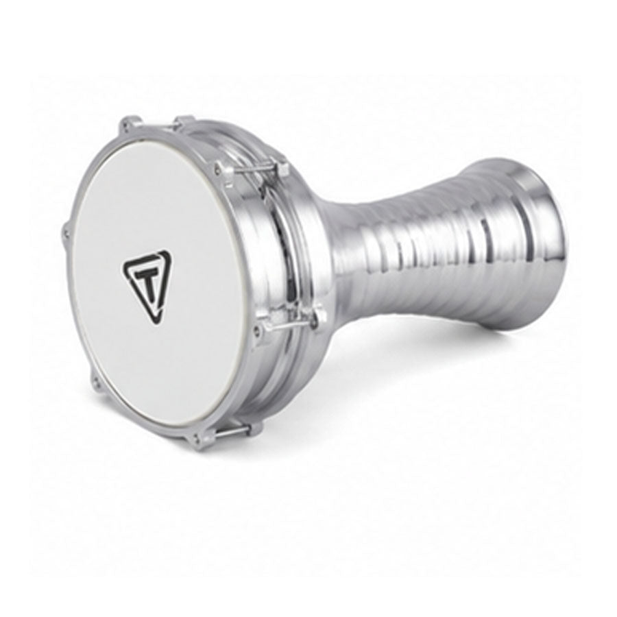 Tycoon TDA-ALP Aluminum Darbuka With Built-In Tambourine