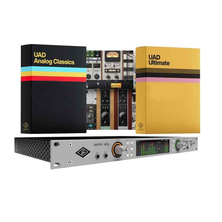 Universal Audio Apollo x8P Gen 2 Essentials+ Edition Audio Interface With Analog Classics + UAD Ultimate