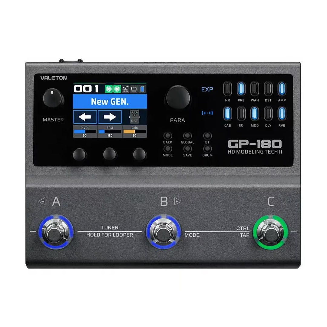 Valeton GP-180 Multi-Effects Processor &amp; IR Loader
