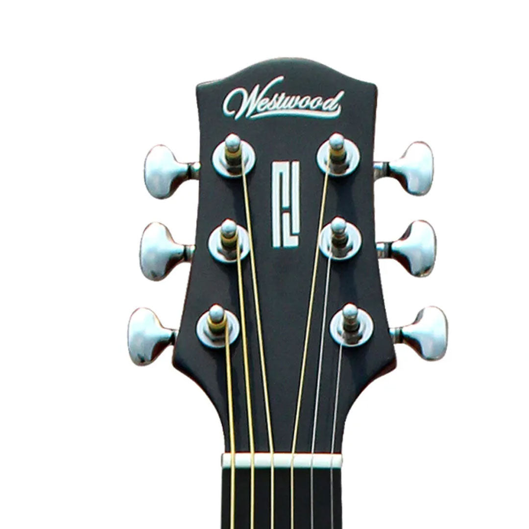 Westwood DC-8 OR Acoustic Guitar - Oriental Red