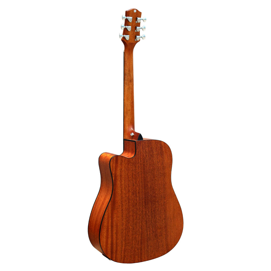 Westwood DC-8E M 41-inch Dreadnought Electro Acoustic Guitar - Mahogany