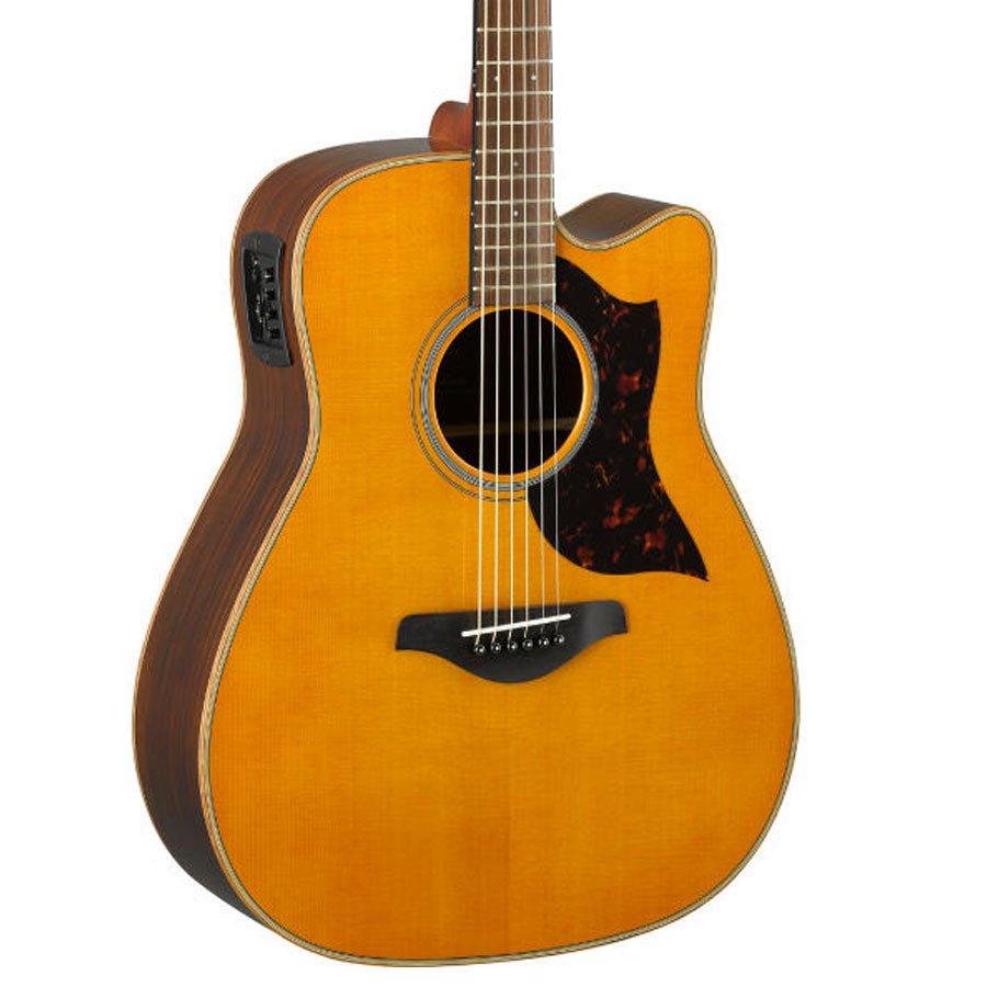 Yamaha A1R Electro Acoustic Guitar - Vintage Natural
