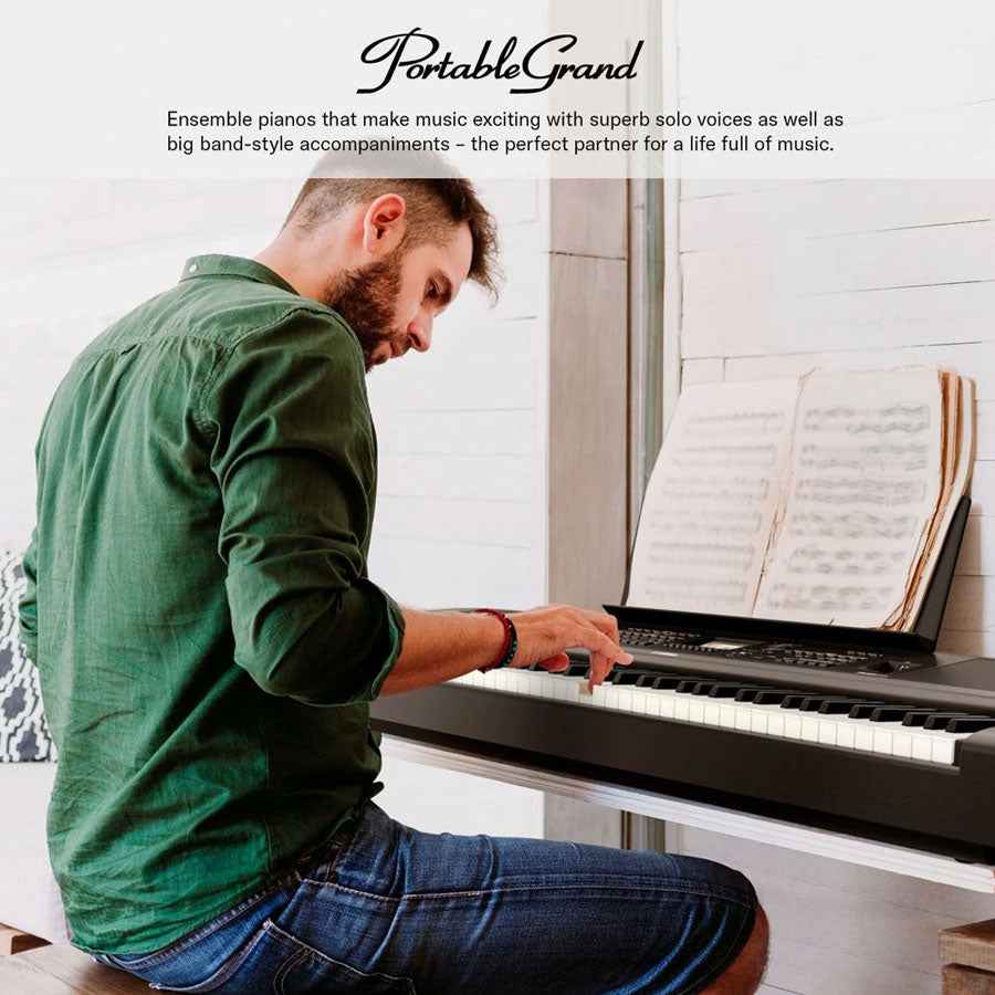 Yamaha DGX-670B 88-Keys Portable Digital Grand Piano With Adaptor PA300C