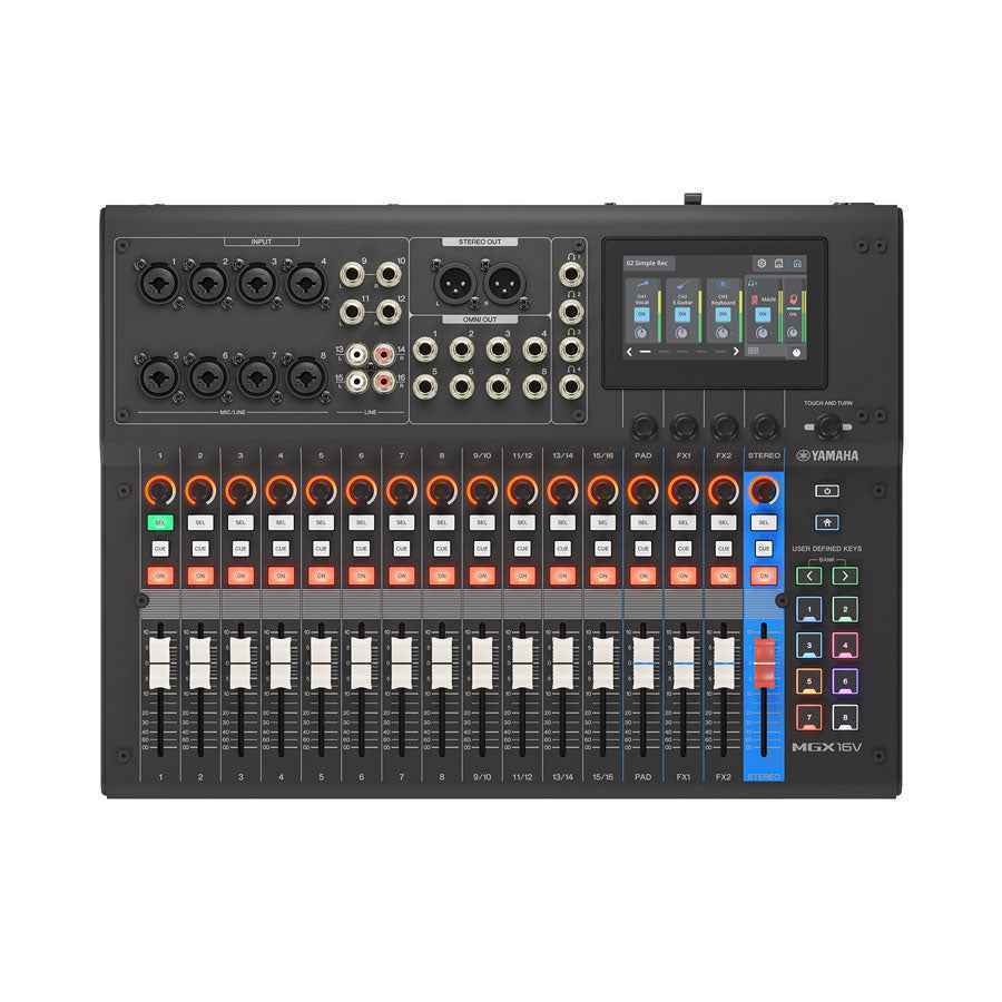 Yamaha MGX12V 18-Channel Digital Mixing Console with Video Interface