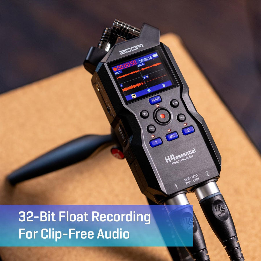 Zoom H4essential 32-Bit Four Track Portable Handy Recorder